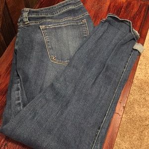 Distressed jeans size 18W